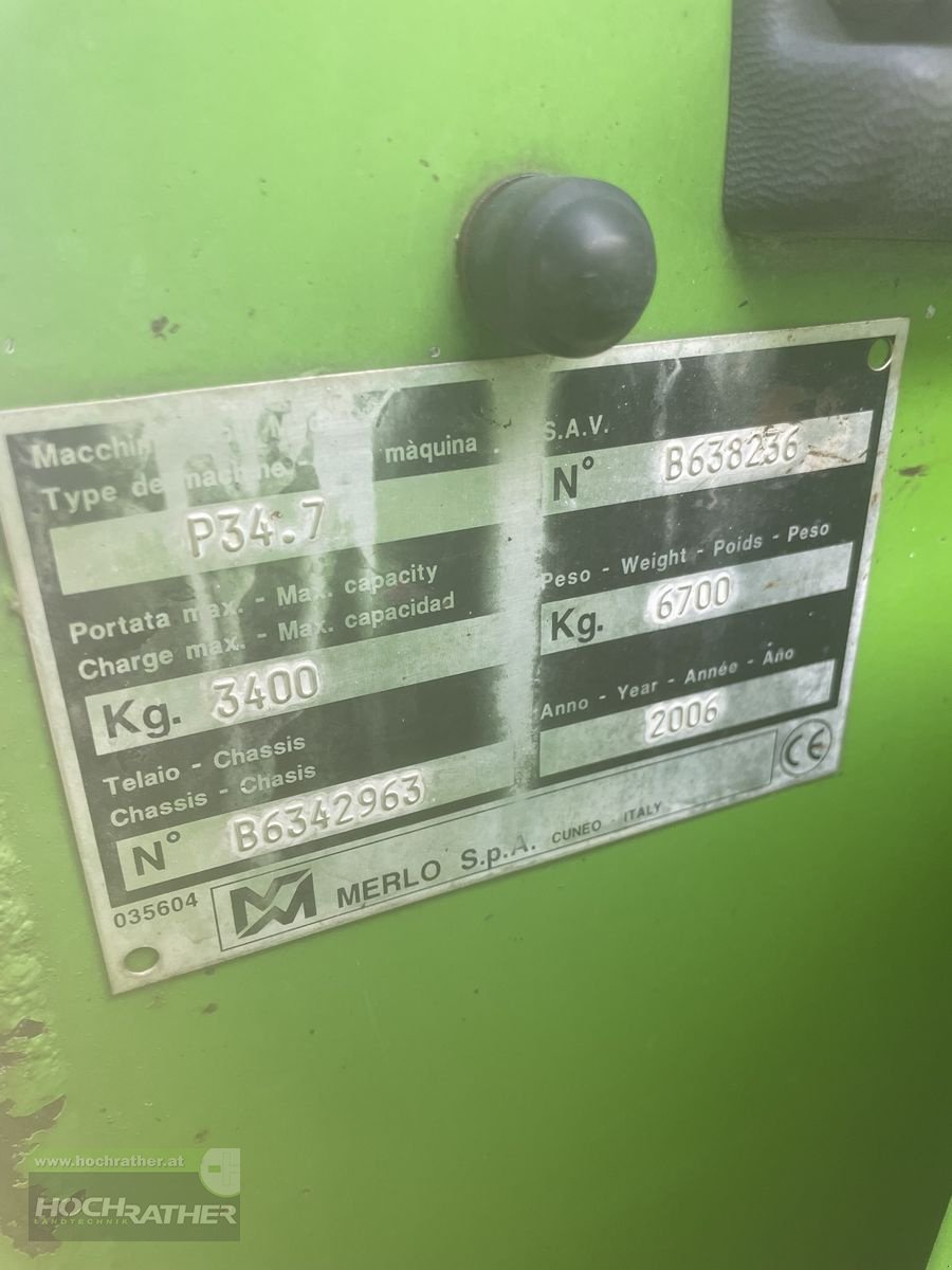 Teleskoplader типа Merlo 34-7, Gebrauchtmaschine в Kronstorf (Фотография 7)