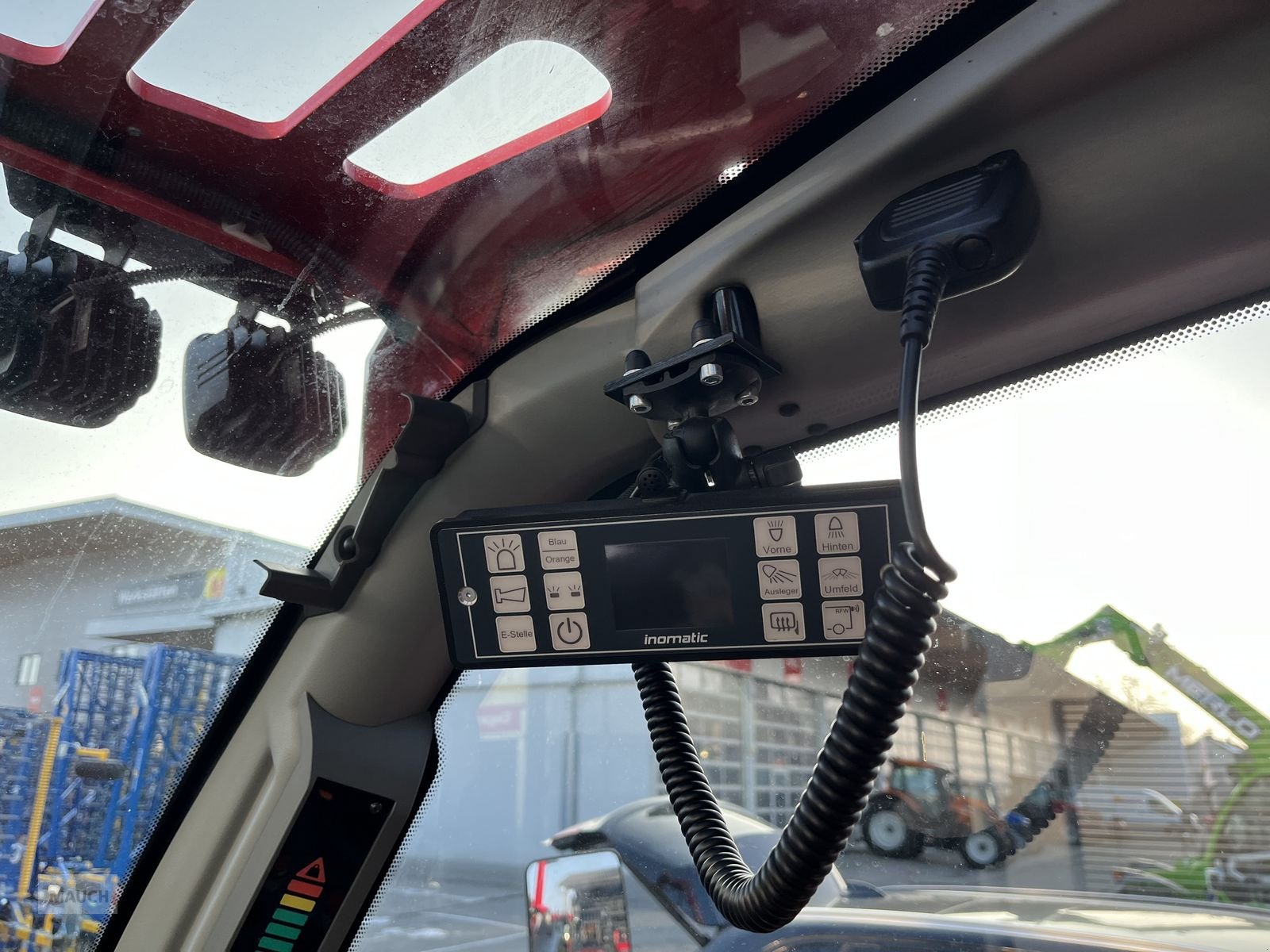 Teleskoplader of the type Merlo 35.11 Feuerwehr Merlo, Vorführmaschine in Burgkirchen (Picture 2)