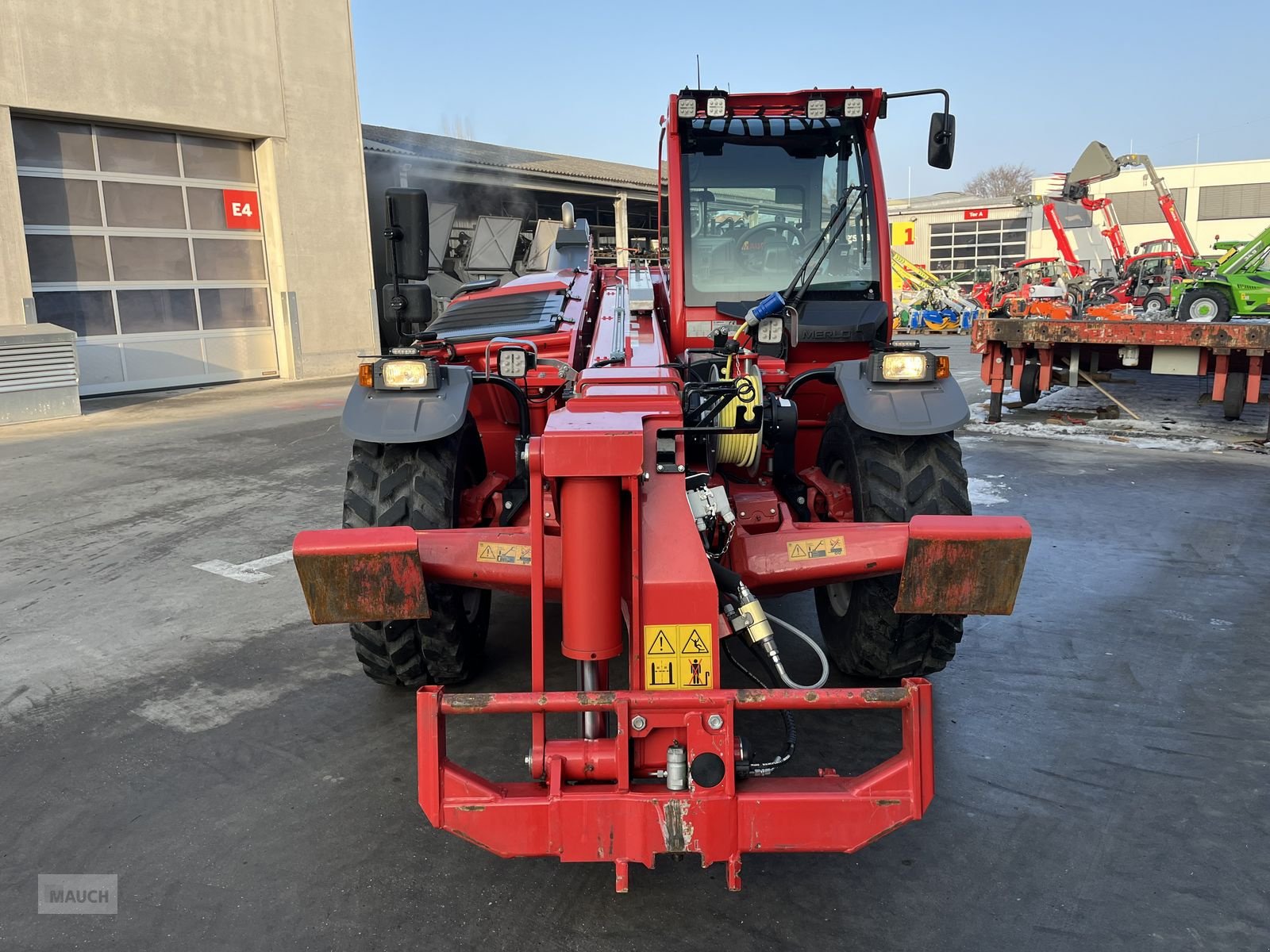 Teleskoplader of the type Merlo 35.11 Feuerwehr Merlo, Vorführmaschine in Burgkirchen (Picture 16)