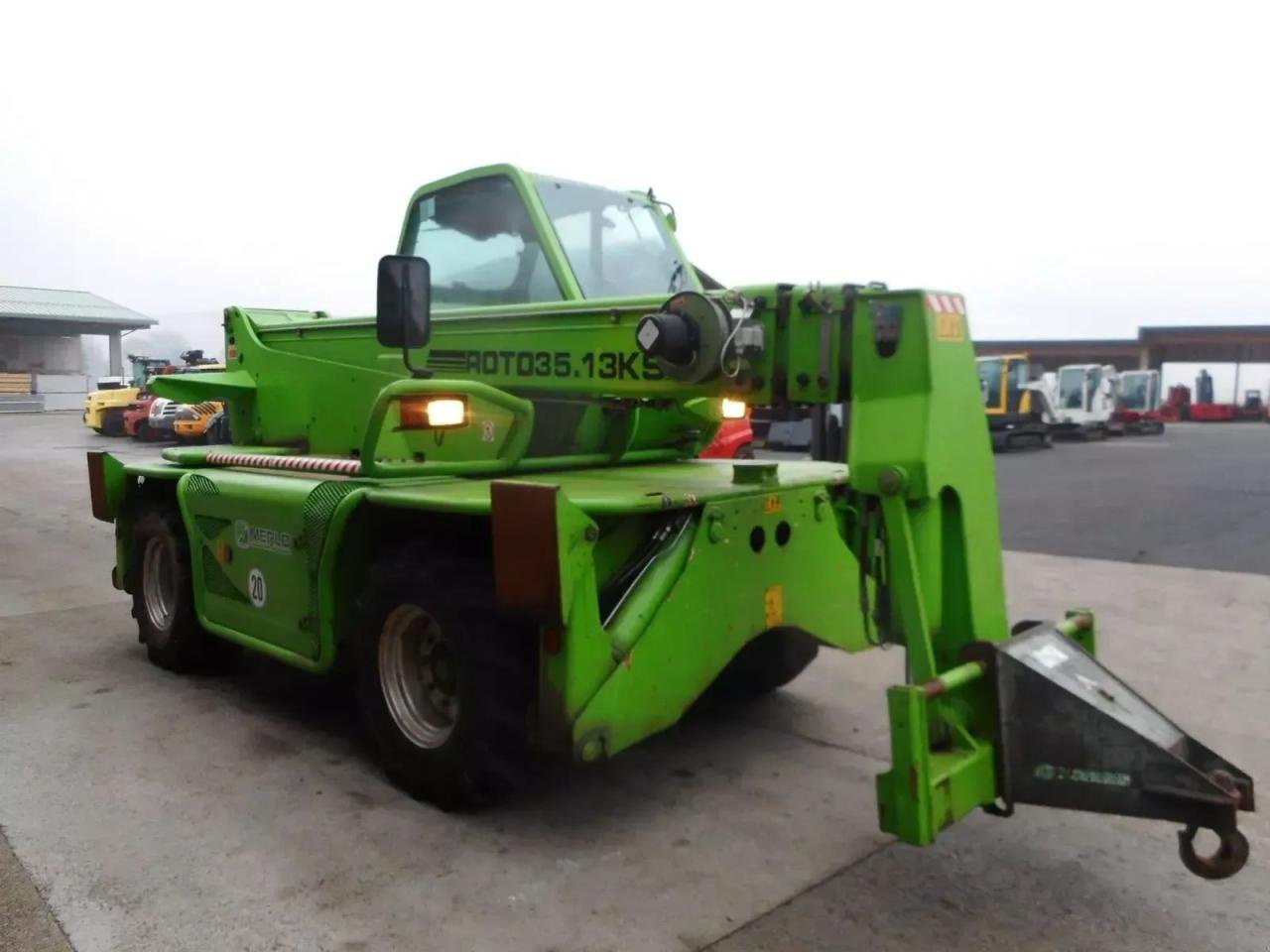 Teleskoplader типа Merlo 35.13 ks roto, Gebrauchtmaschine в ST. NIKOLAI/DR. (Фотография 5)