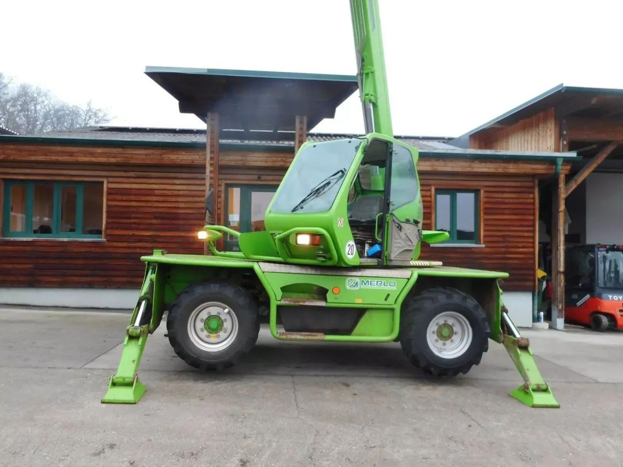 Teleskoplader типа Merlo 35.13 ks roto, Gebrauchtmaschine в ST. NIKOLAI/DR. (Фотография 18)