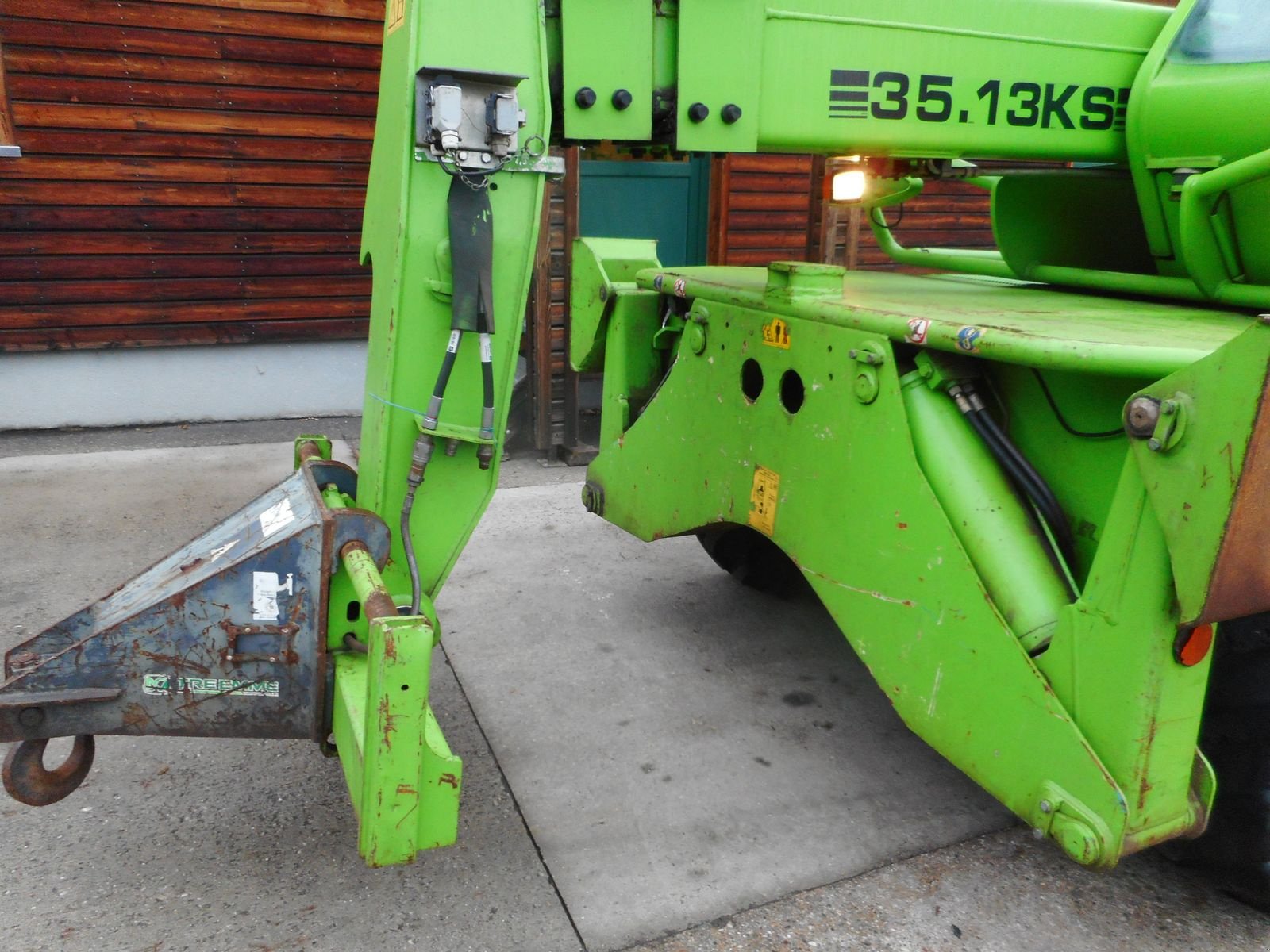 Teleskoplader del tipo Merlo 35.13 KS ROTO, Gebrauchtmaschine In St. Nikolai ob Draßling (Immagine 13)