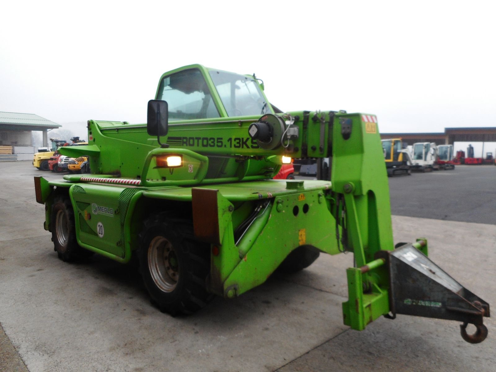 Teleskoplader del tipo Merlo 35.13 KS ROTO, Gebrauchtmaschine In St. Nikolai ob Draßling (Immagine 5)