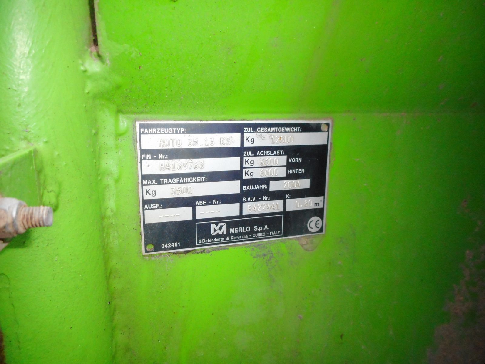 Teleskoplader del tipo Merlo 35.13 KS ROTO, Gebrauchtmaschine In St. Nikolai ob Draßling (Immagine 16)