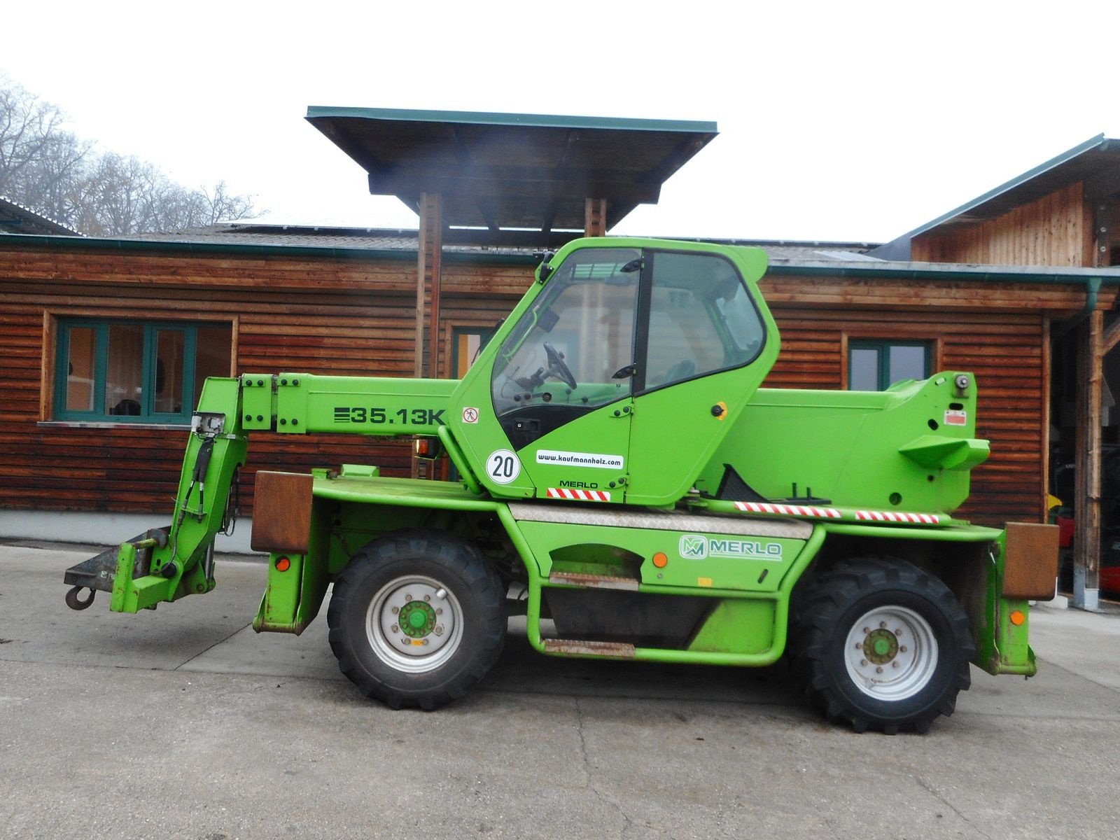 Teleskoplader del tipo Merlo 35.13 KS ROTO, Gebrauchtmaschine In St. Nikolai ob Draßling (Immagine 1)
