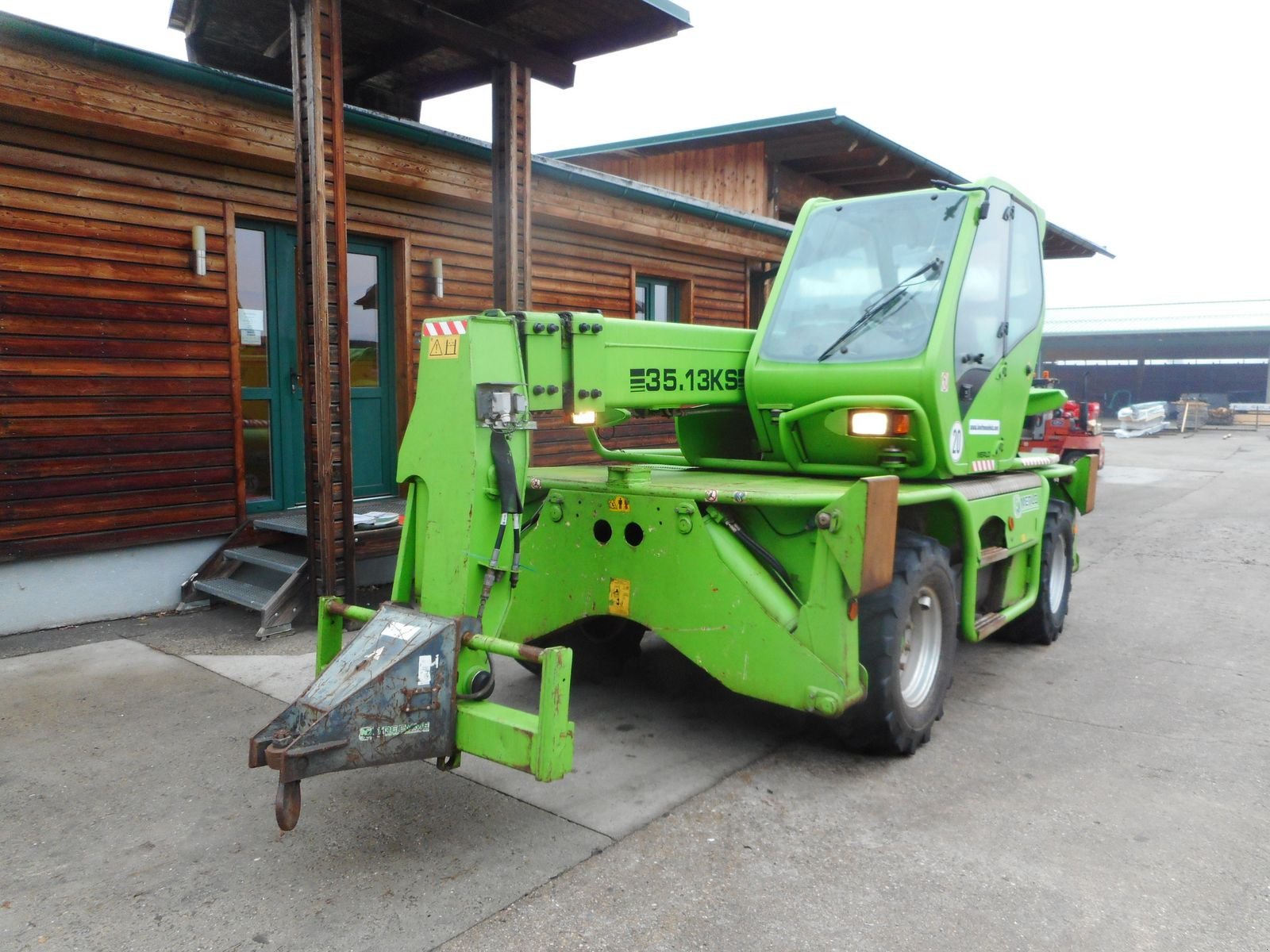 Teleskoplader del tipo Merlo 35.13 KS ROTO, Gebrauchtmaschine In St. Nikolai ob Draßling (Immagine 2)