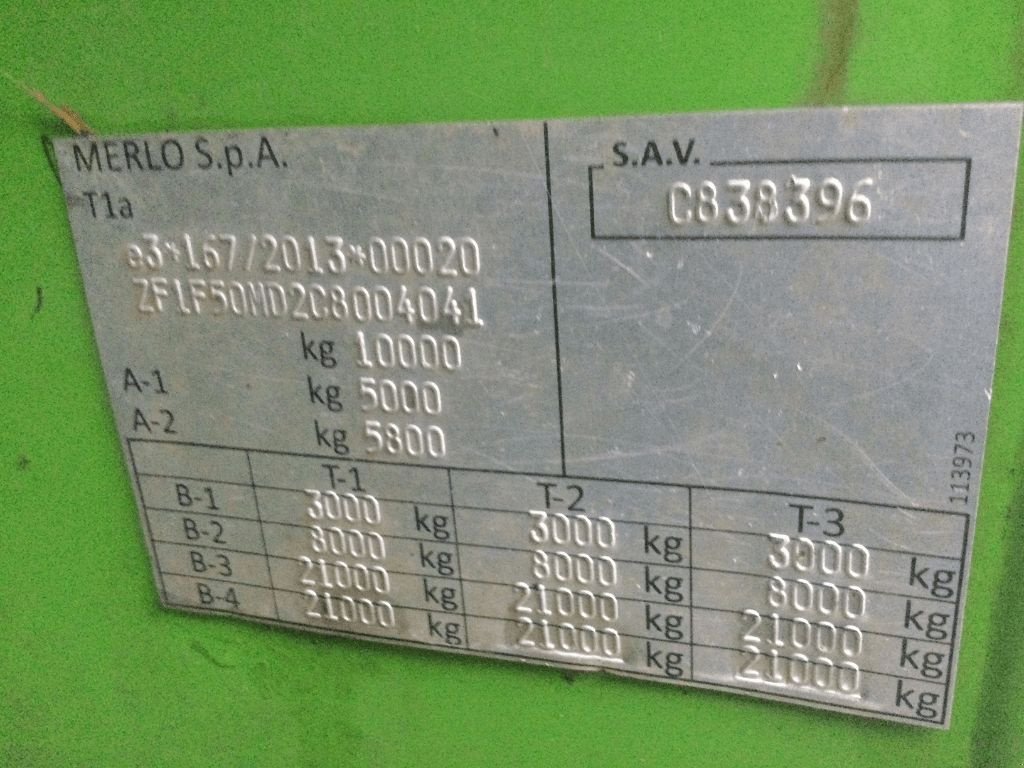 Teleskoplader typu Merlo 35.7, Gebrauchtmaschine v azerailles (Obrázek 11)