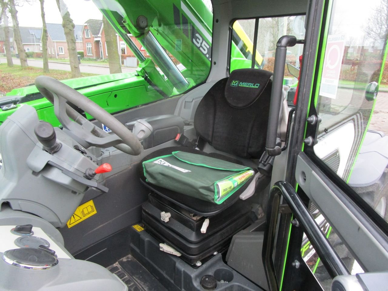 Teleskoplader del tipo Merlo 35.7, Gebrauchtmaschine In Nieuw-Weerdinge (Immagine 9)