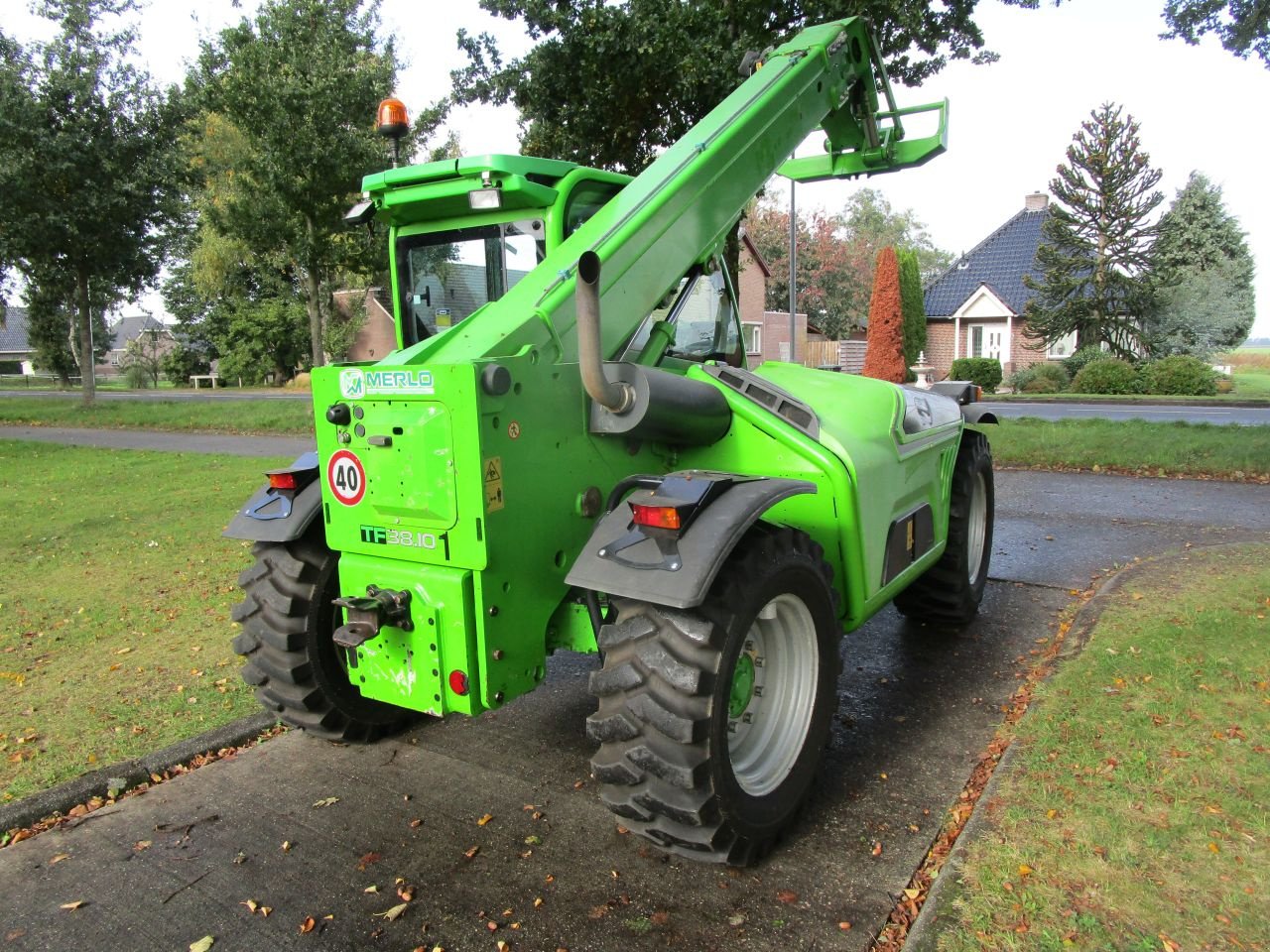 Teleskoplader des Typs Merlo 38.10 tf, Gebrauchtmaschine in Nieuw-Weerdinge (Bild 3)