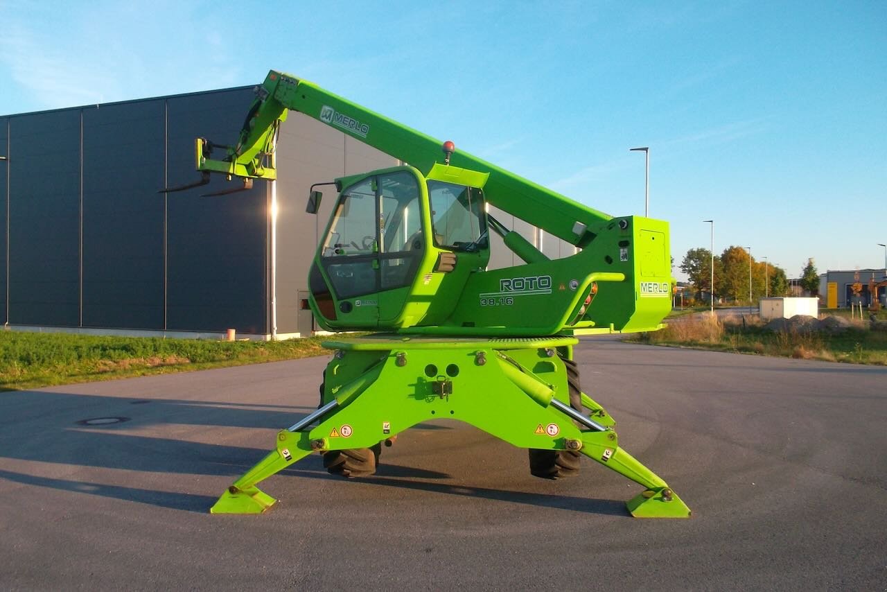 Teleskoplader des Typs Merlo 38.16 Roto, Gebrauchtmaschine in Salching (Bild 7)
