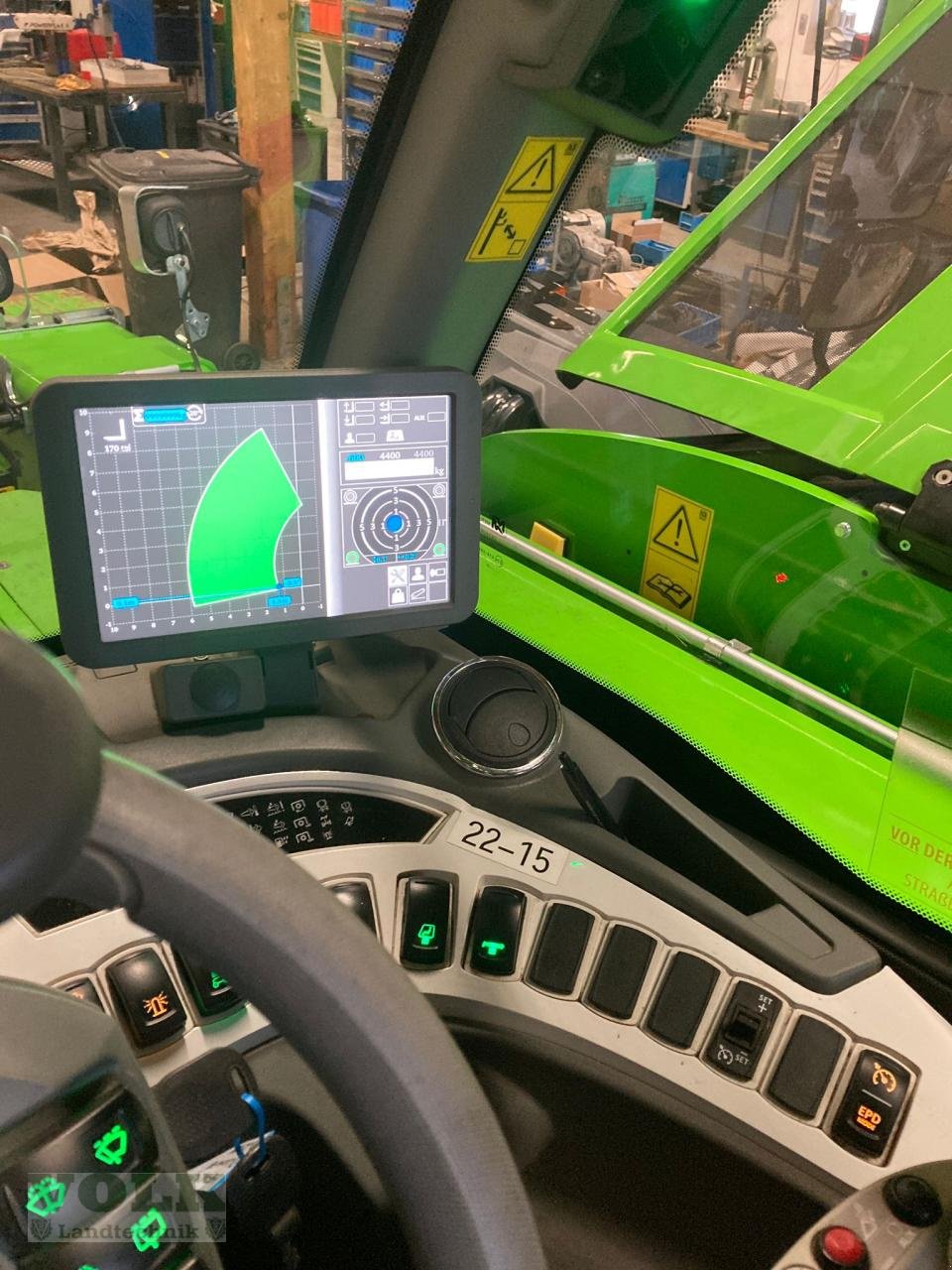 Teleskoplader tip Merlo 44.9CS-170CVT, Gebrauchtmaschine in Friedberg-Derching (Poză 16)