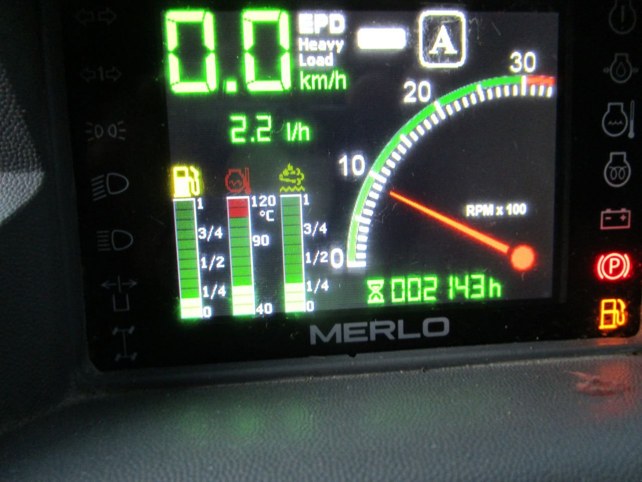 Teleskoplader del tipo Merlo 45.11 tf cs cvt, Gebrauchtmaschine In Nieuw-Weerdinge (Immagine 7)