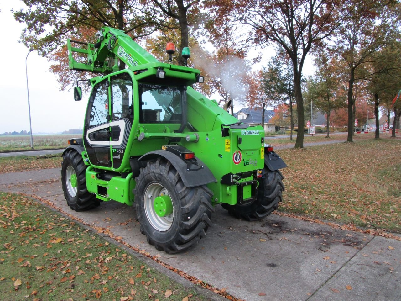 Teleskoplader del tipo Merlo 45.11 tf cs cvt, Gebrauchtmaschine In Nieuw-Weerdinge (Immagine 2)