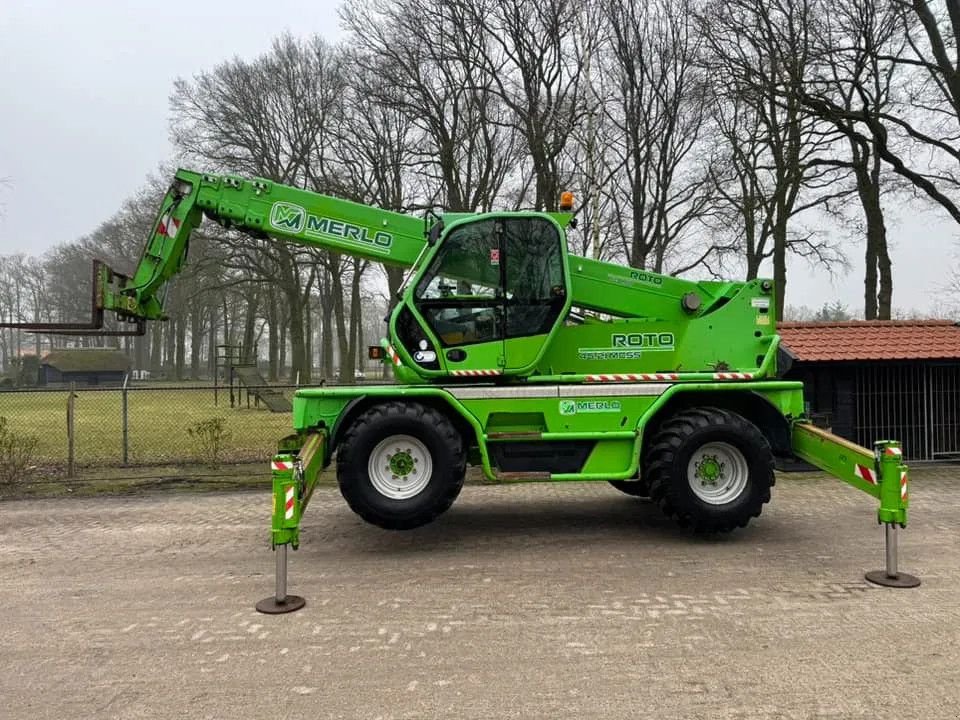 Teleskoplader des Typs Merlo 45.21MCSS ROTO Roterende verreiker manitou mrt, Gebrauchtmaschine in Harskamp (Bild 7)