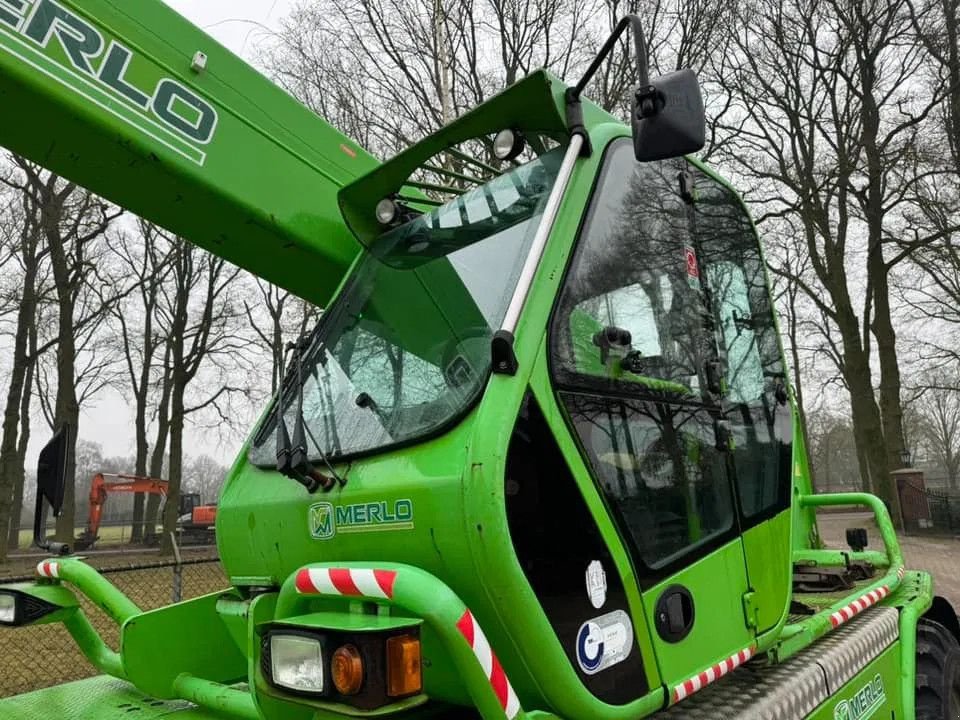 Teleskoplader des Typs Merlo 45.21MCSS ROTO Roterende verreiker manitou mrt, Gebrauchtmaschine in Harskamp (Bild 8)