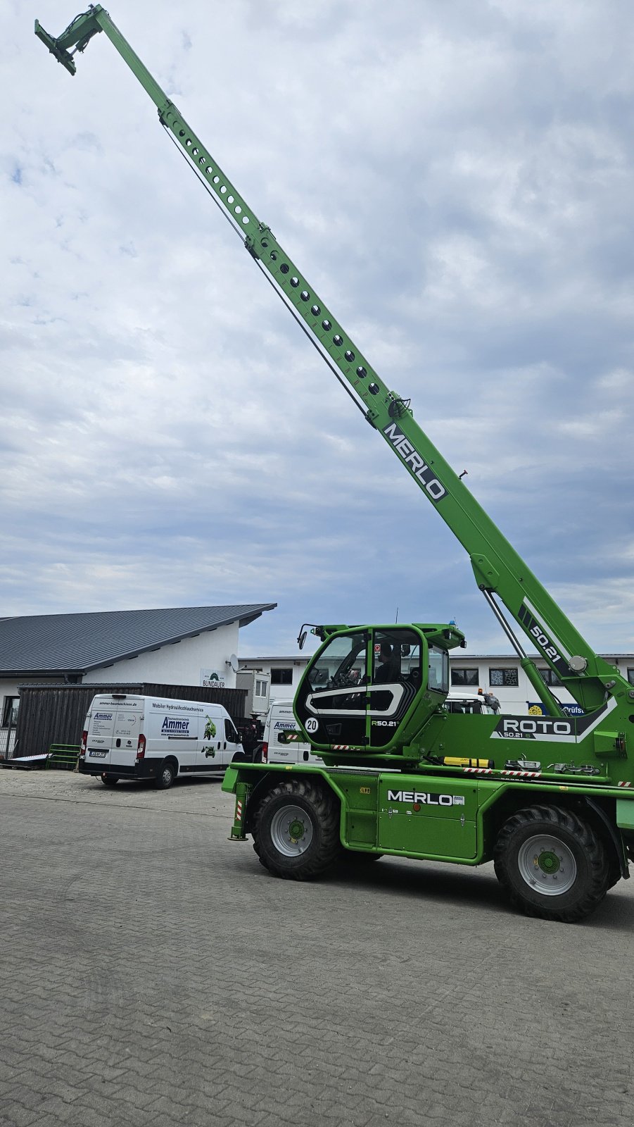 Teleskoplader of the type Merlo 50.21 S Roto, Gebrauchtmaschine in Altheim (Picture 1)