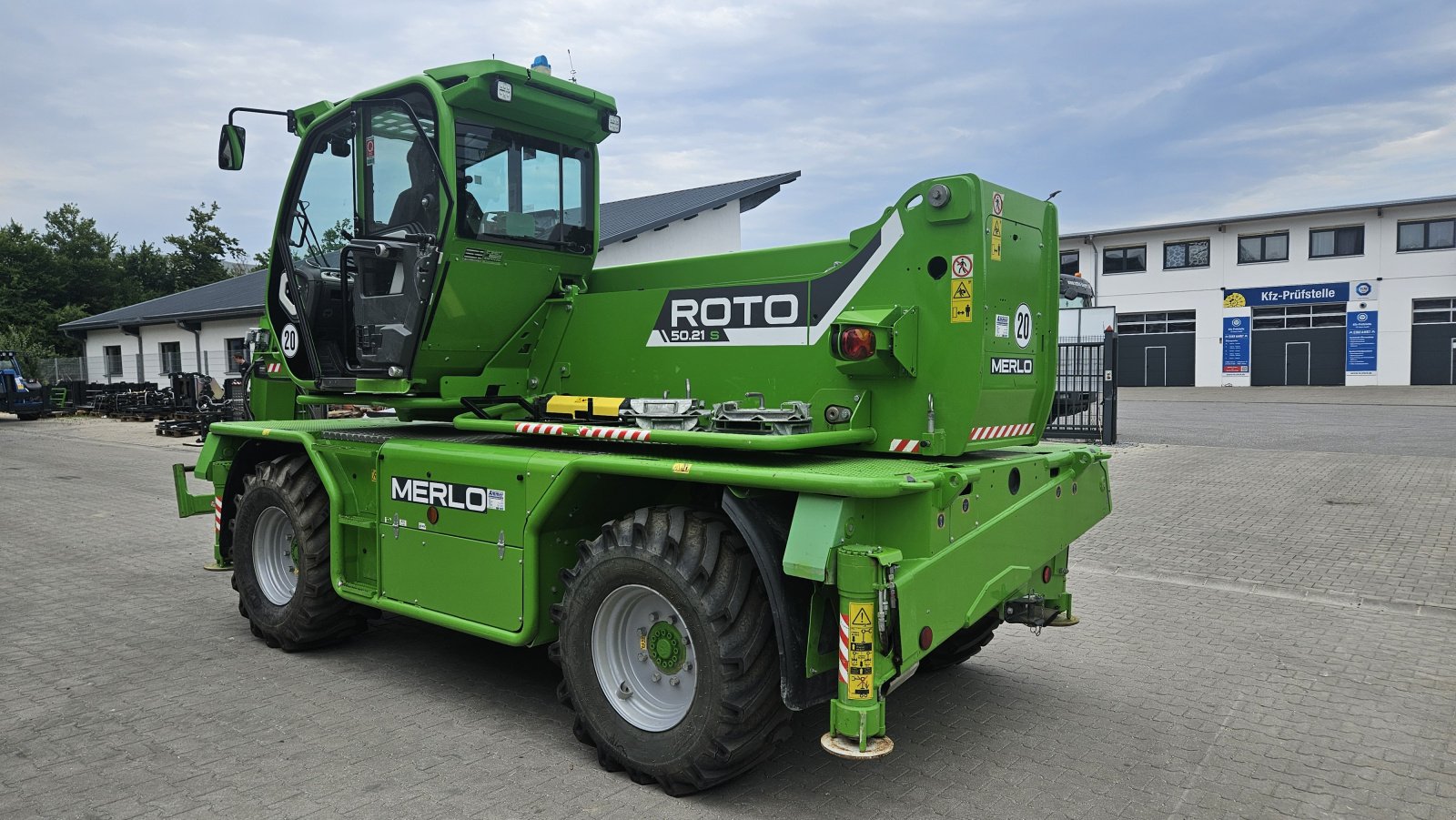 Teleskoplader of the type Merlo 50.21 S Roto, Gebrauchtmaschine in Altheim (Picture 2)