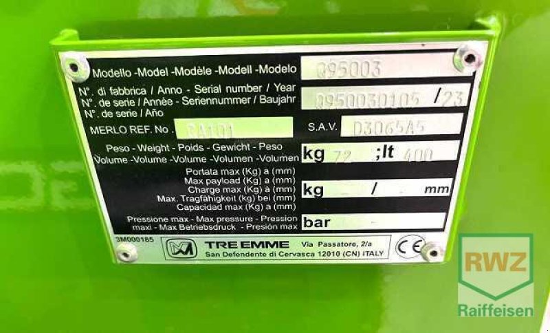 Teleskoplader typu Merlo Cingo M 8.3 EVO, Gebrauchtmaschine v Rommerskirchen (Obrázek 6)