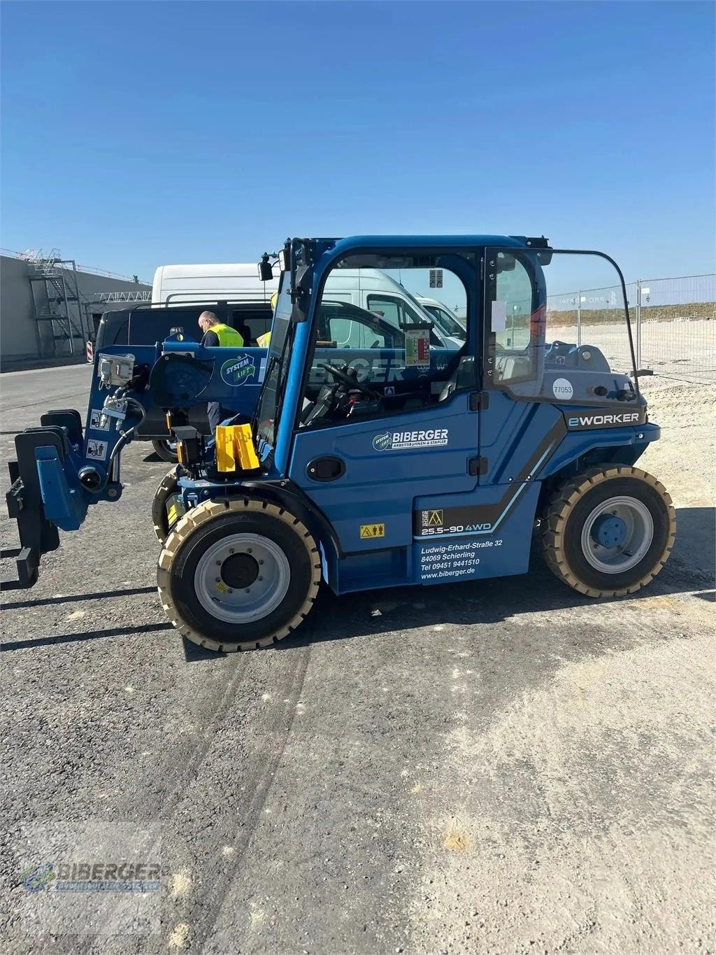 Teleskoplader van het type Merlo E-Worker 25.5-90, Gebrauchtmaschine in Schierling (Foto 1)