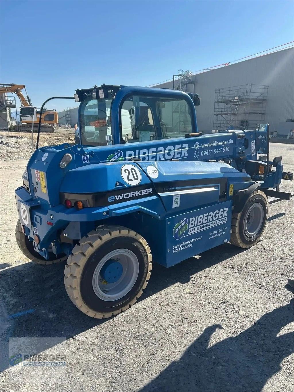 Teleskoplader типа Merlo E-Worker 25.5-90, Gebrauchtmaschine в Schierling (Фотография 3)