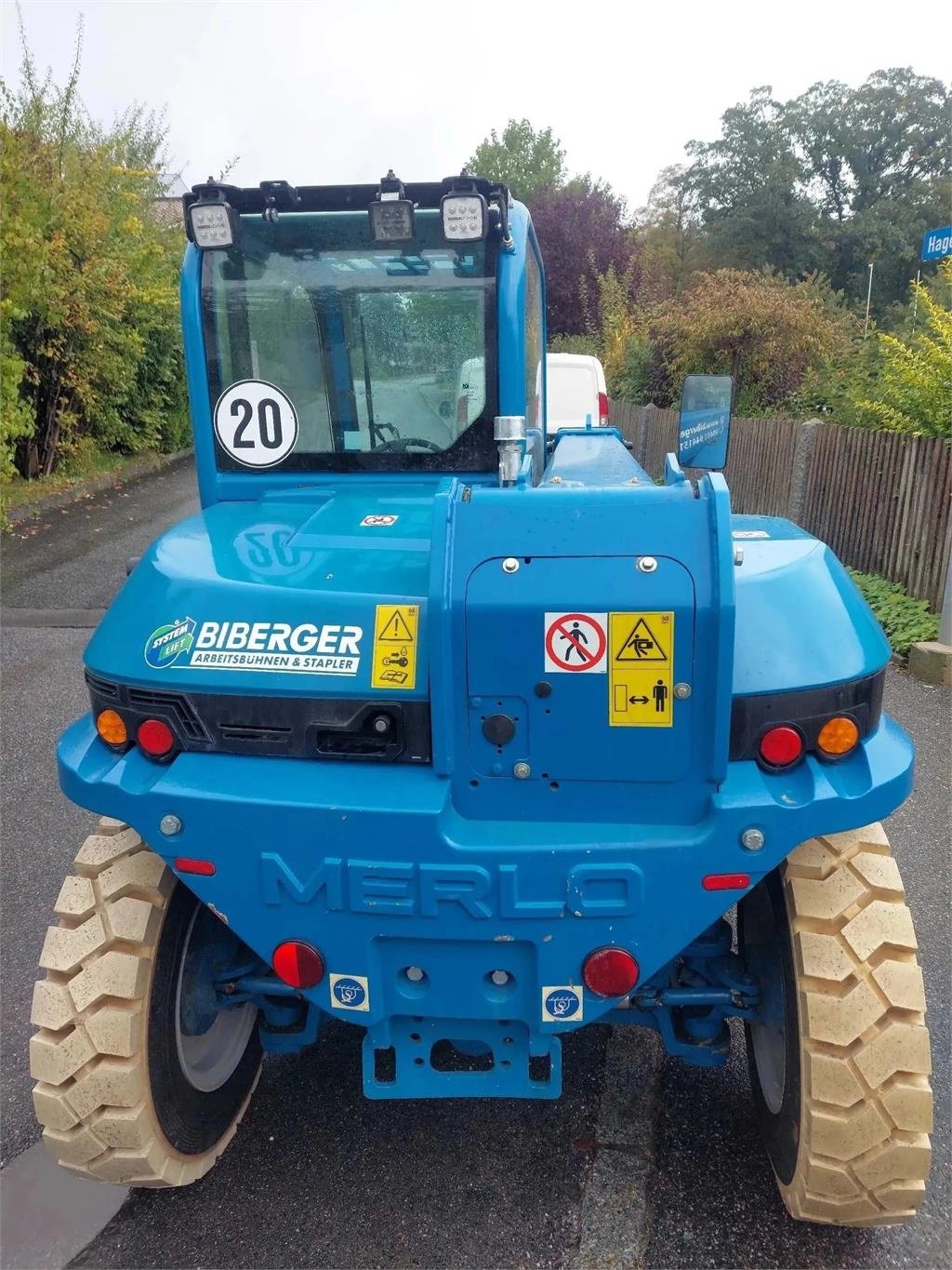 Teleskoplader van het type Merlo E-Worker 25.5-90, Gebrauchtmaschine in Schierling (Foto 4)
