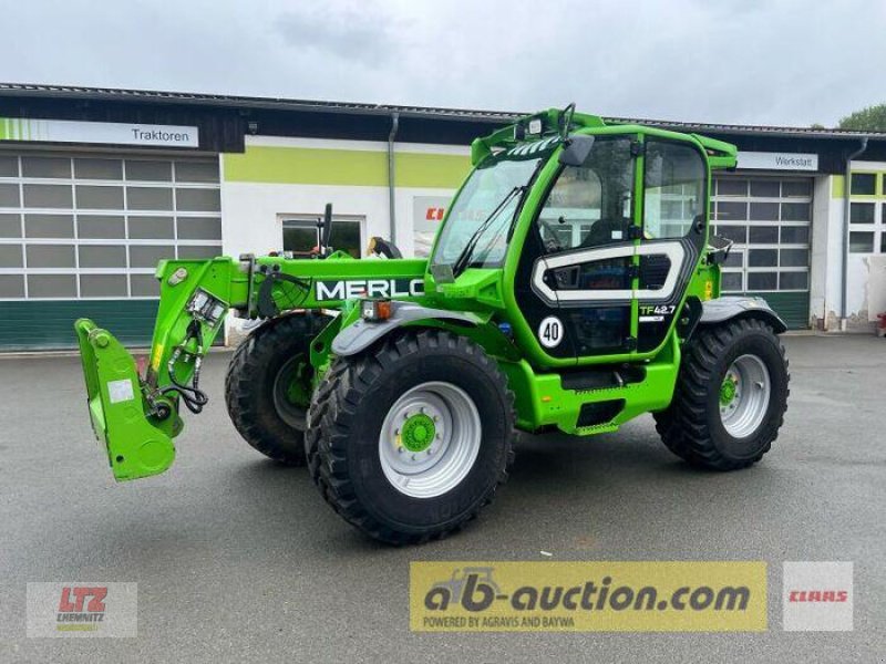Teleskoplader del tipo Merlo GEB. TELESKOPLADER MERLO TF 42, Gebrauchtmaschine en Hartmannsdorf (Imagen 1)
