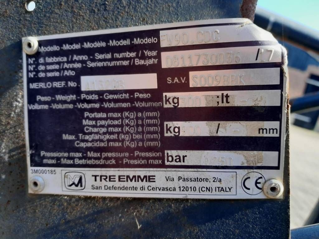 Teleskoplader typu Merlo lier A 1320B winch 900KG ZM3, Gebrauchtmaschine v Ederveen (Obrázek 4)