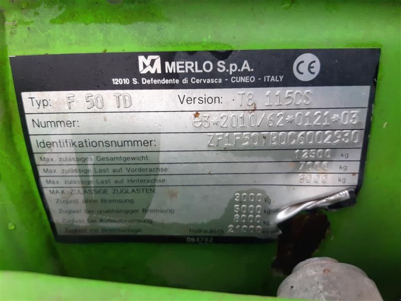 Teleskoplader του τύπου Merlo MERLO TF 50.8, Gebrauchtmaschine σε Grimma (Φωτογραφία 30)