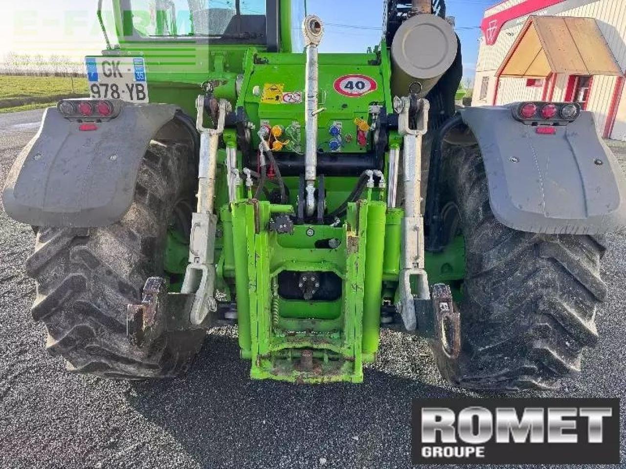 Teleskoplader tipa Merlo mf44-9-cs, Gebrauchtmaschine u GENNES-SUR-GLAIZE (Slika 7)