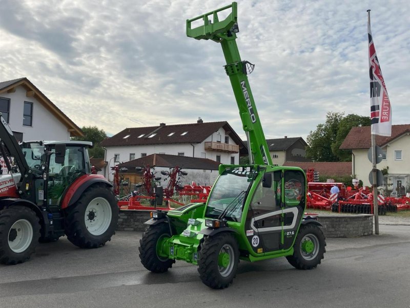 Merlo P 27.6 PLUS, Neumaschine, Baujahr: 2024, Betriebsstunden / Hektar: 22, Betriebsstunden: 22 Stunden (Bild 1) Teleskoplader des Typs Merlo P 27.6 PLUS, Neumaschine in Ampfing (Bild 1)