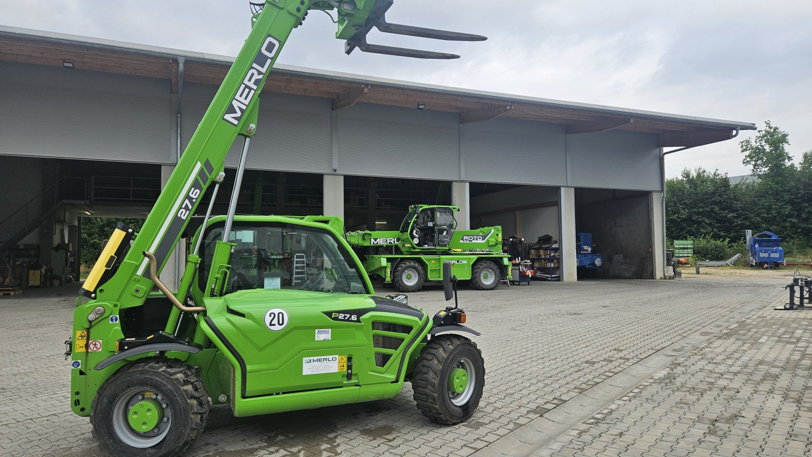 Teleskoplader typu Merlo P 27.6 top, Neumaschine v Altheim (Obrázek 2)
