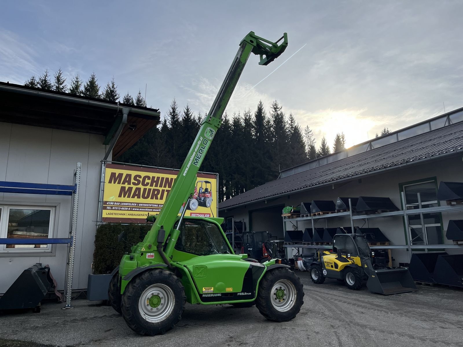 Teleskoplader a típus Merlo P 32.6 Plus, Gebrauchtmaschine ekkor: Bad Leonfelden (Kép 10)