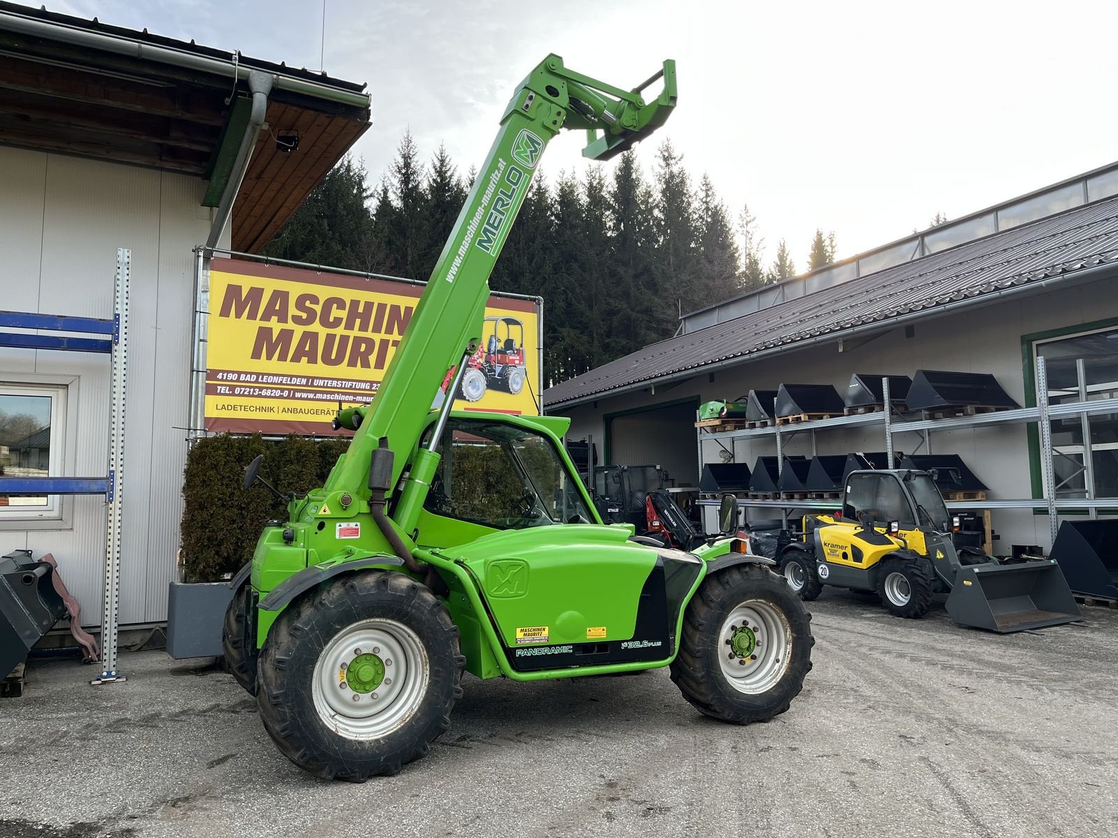 Teleskoplader a típus Merlo P 32.6 Plus, Gebrauchtmaschine ekkor: Bad Leonfelden (Kép 9)