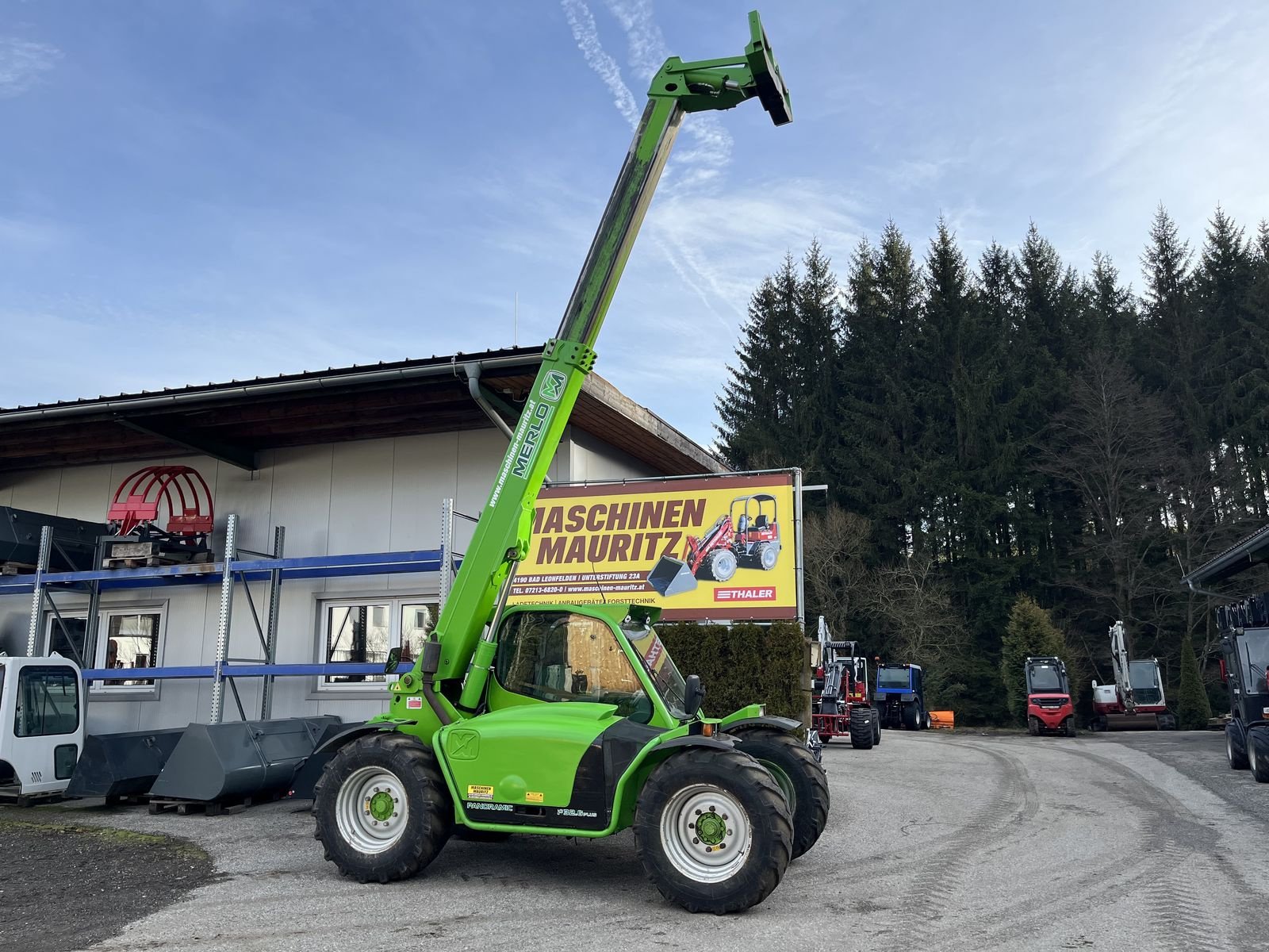 Teleskoplader a típus Merlo P 32.6 Plus, Gebrauchtmaschine ekkor: Bad Leonfelden (Kép 11)