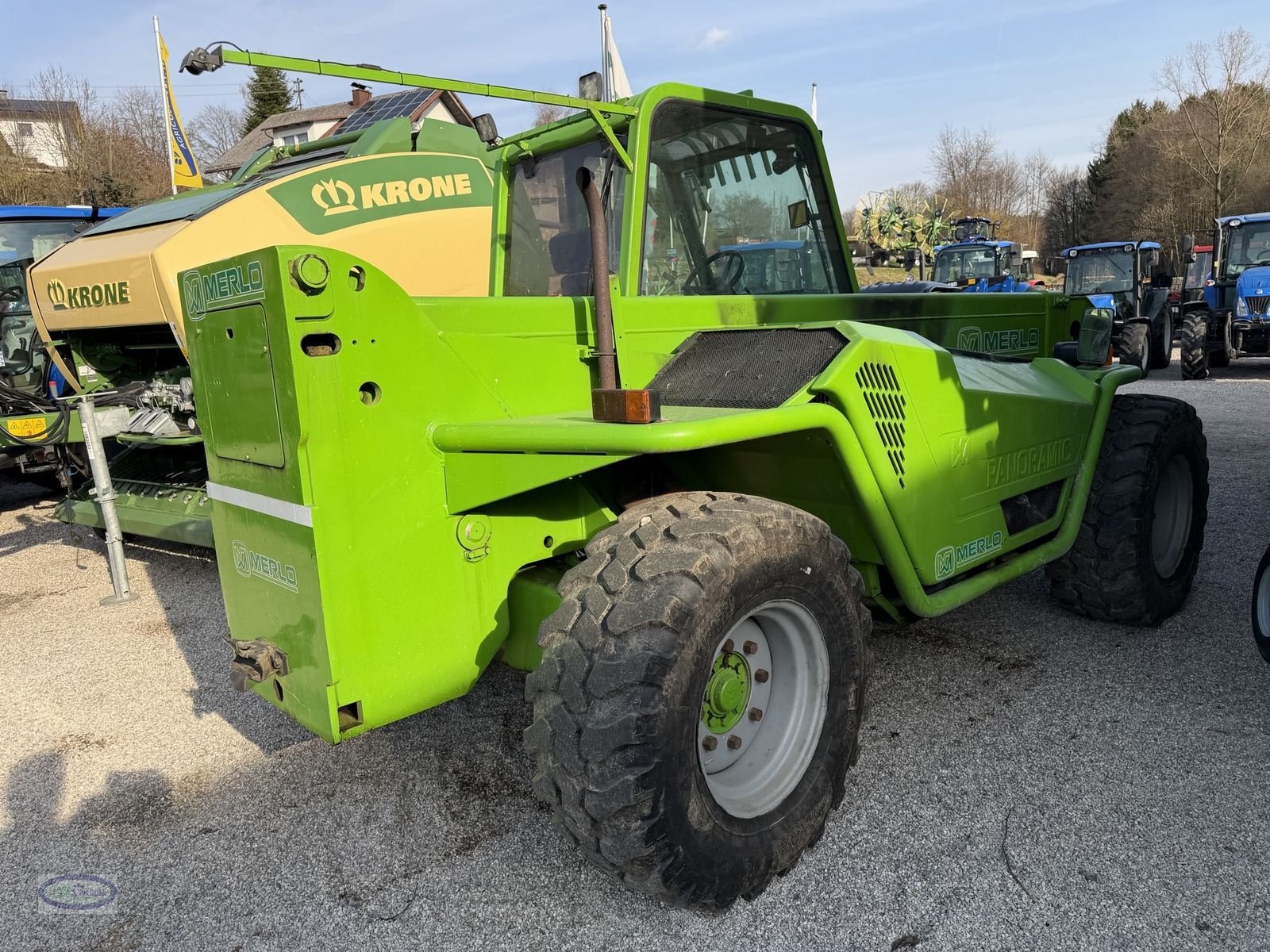 Teleskoplader от тип Merlo P 35.9 EVS, Gebrauchtmaschine в Münzkirchen (Снимка 8)