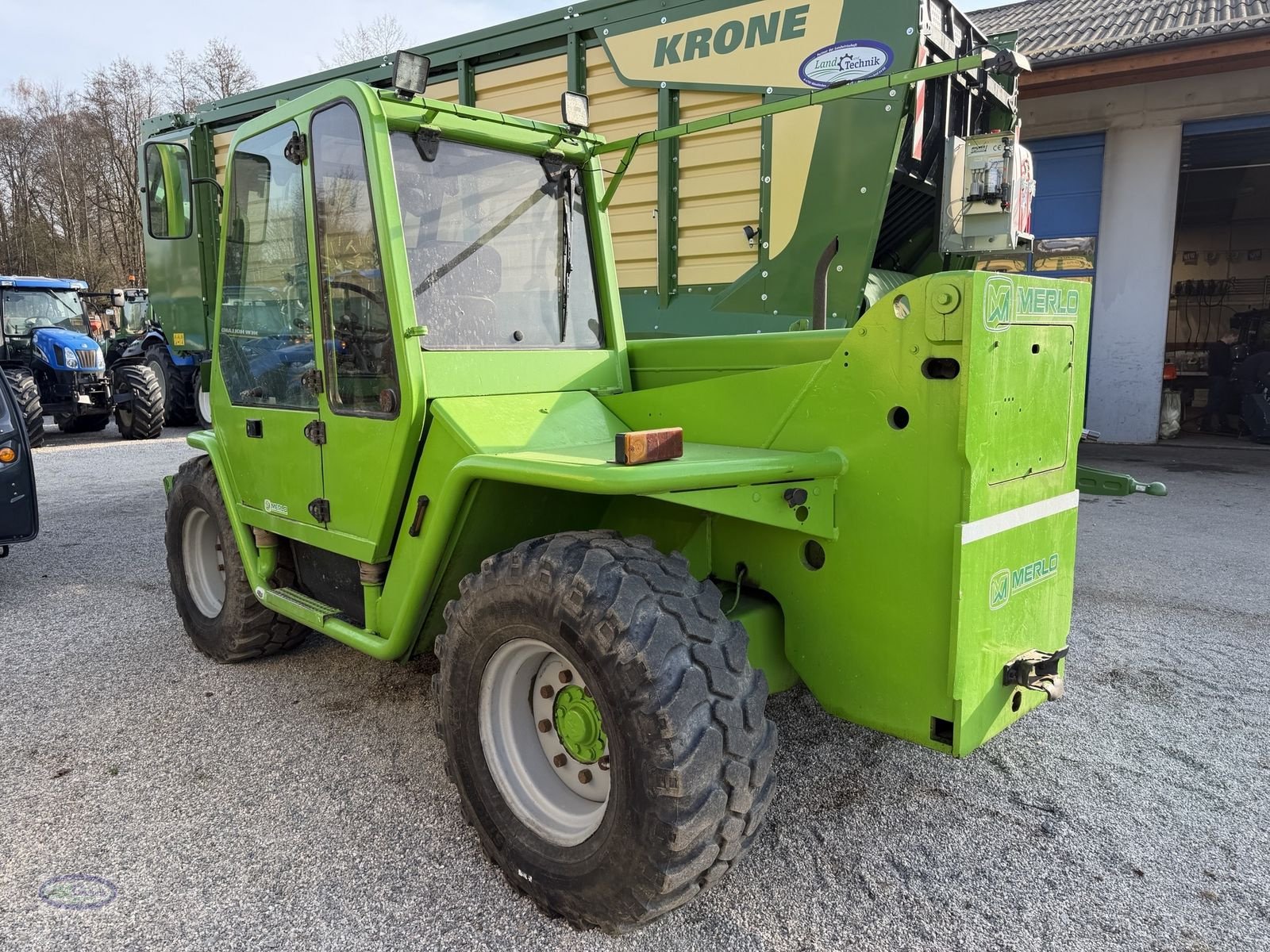 Teleskoplader от тип Merlo P 35.9 EVS, Gebrauchtmaschine в Münzkirchen (Снимка 5)