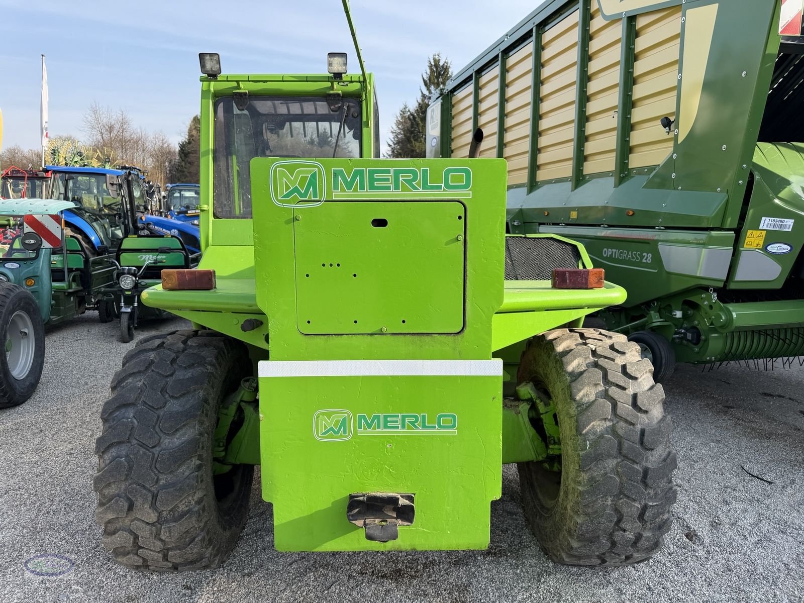 Teleskoplader от тип Merlo P 35.9 EVS, Gebrauchtmaschine в Münzkirchen (Снимка 7)