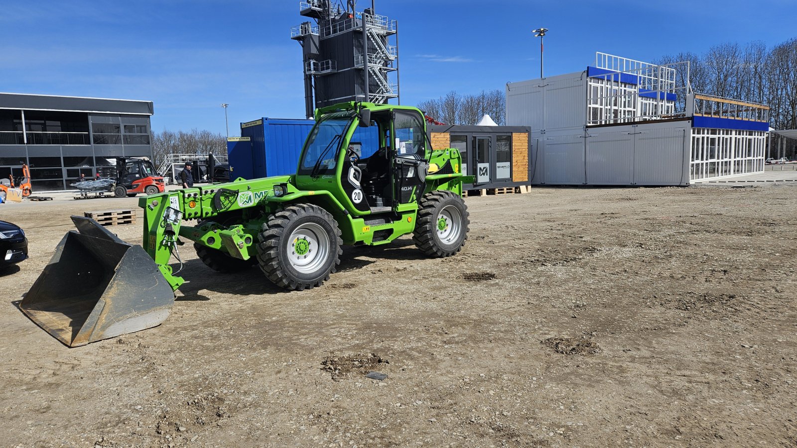 Teleskoplader of the type Merlo P 40.14, Gebrauchtmaschine in Altheim (Picture 1)