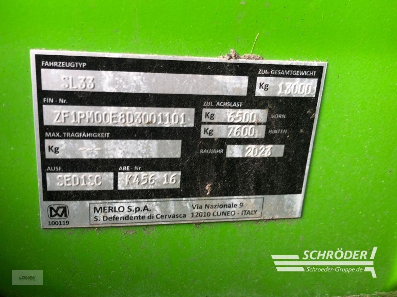 Teleskoplader des Typs Merlo P 40.17, Neumaschine in Wildeshausen (Bild 5)