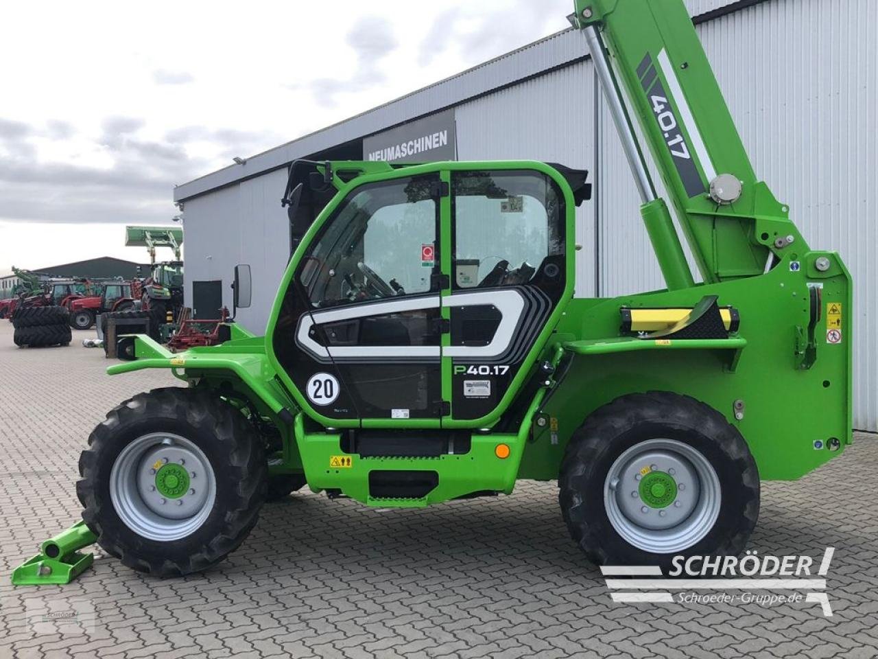 Teleskoplader des Typs Merlo P 40.17, Neumaschine in Wildeshausen (Bild 10)