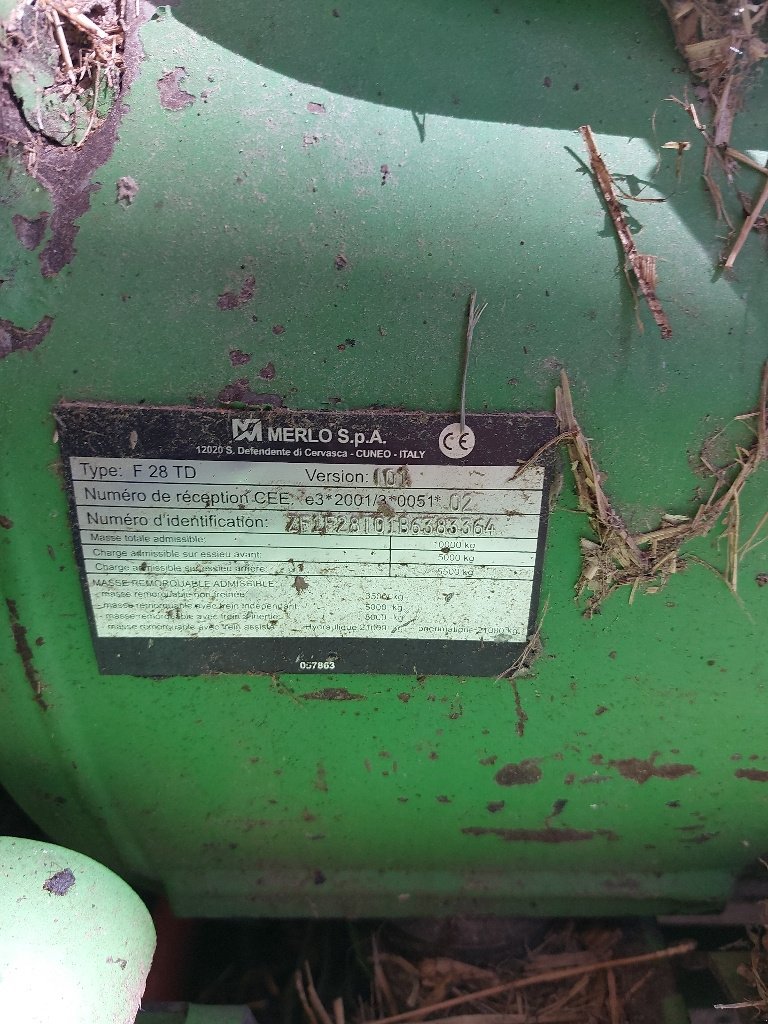 Teleskoplader of the type Merlo P 40.7, Gebrauchtmaschine in BRAS SUR MEUSE (Picture 8)