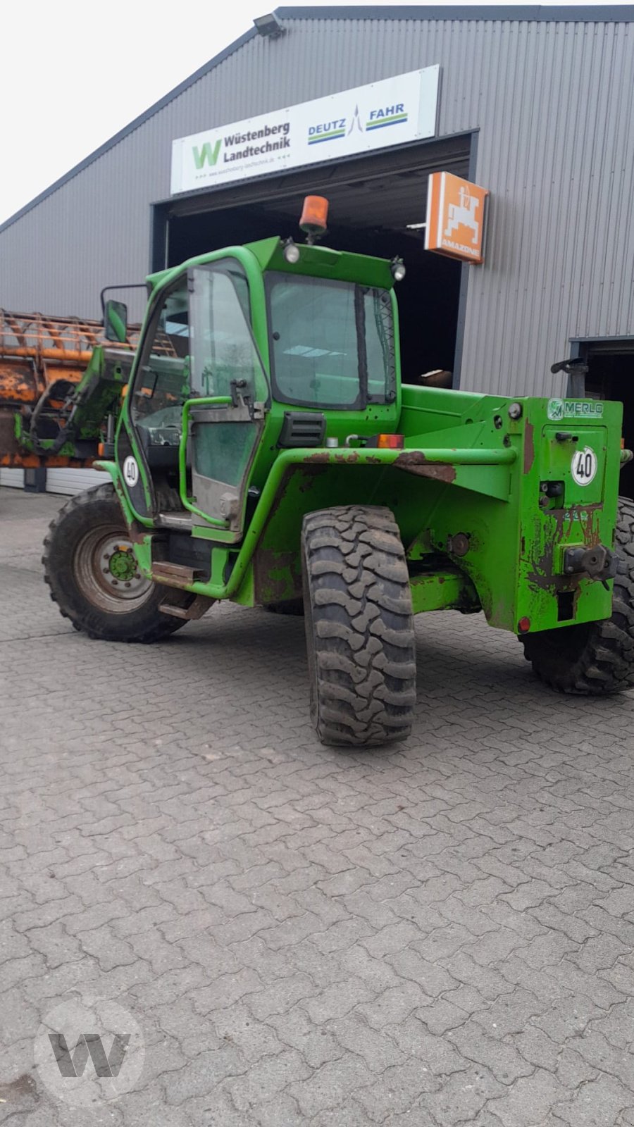 Teleskoplader tipa Merlo P 40.7, Gebrauchtmaschine u Börm (Slika 4)