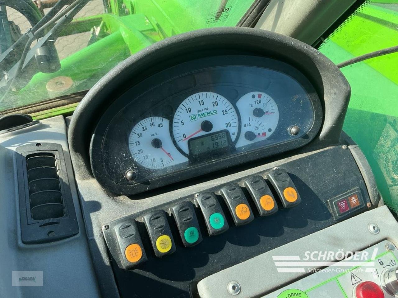 Teleskoplader van het type Merlo P 55.9 CS, Gebrauchtmaschine in Lastrup (Foto 10)