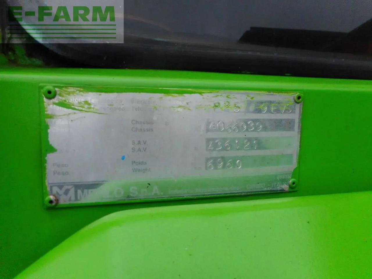 Teleskoplader του τύπου Merlo p25 9evs ( 2,5 tonnen - 9 meter ), Gebrauchtmaschine σε ST. NIKOLAI/DR. (Φωτογραφία 7)