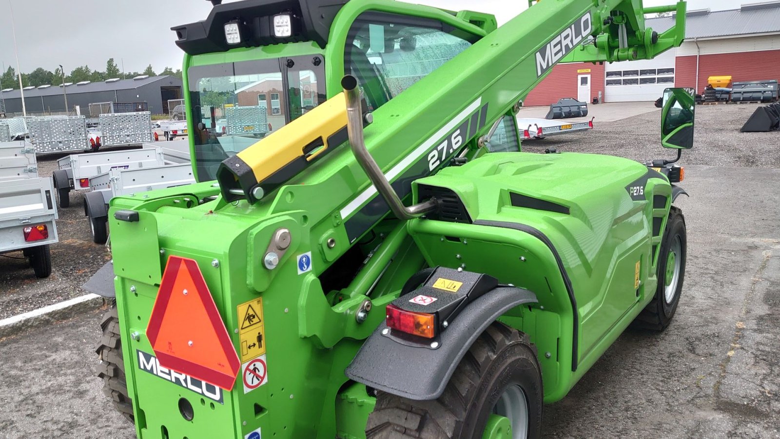 Teleskoplader typu Merlo P27.6PLUS, Gebrauchtmaschine w Nørresundby (Zdjęcie 6)