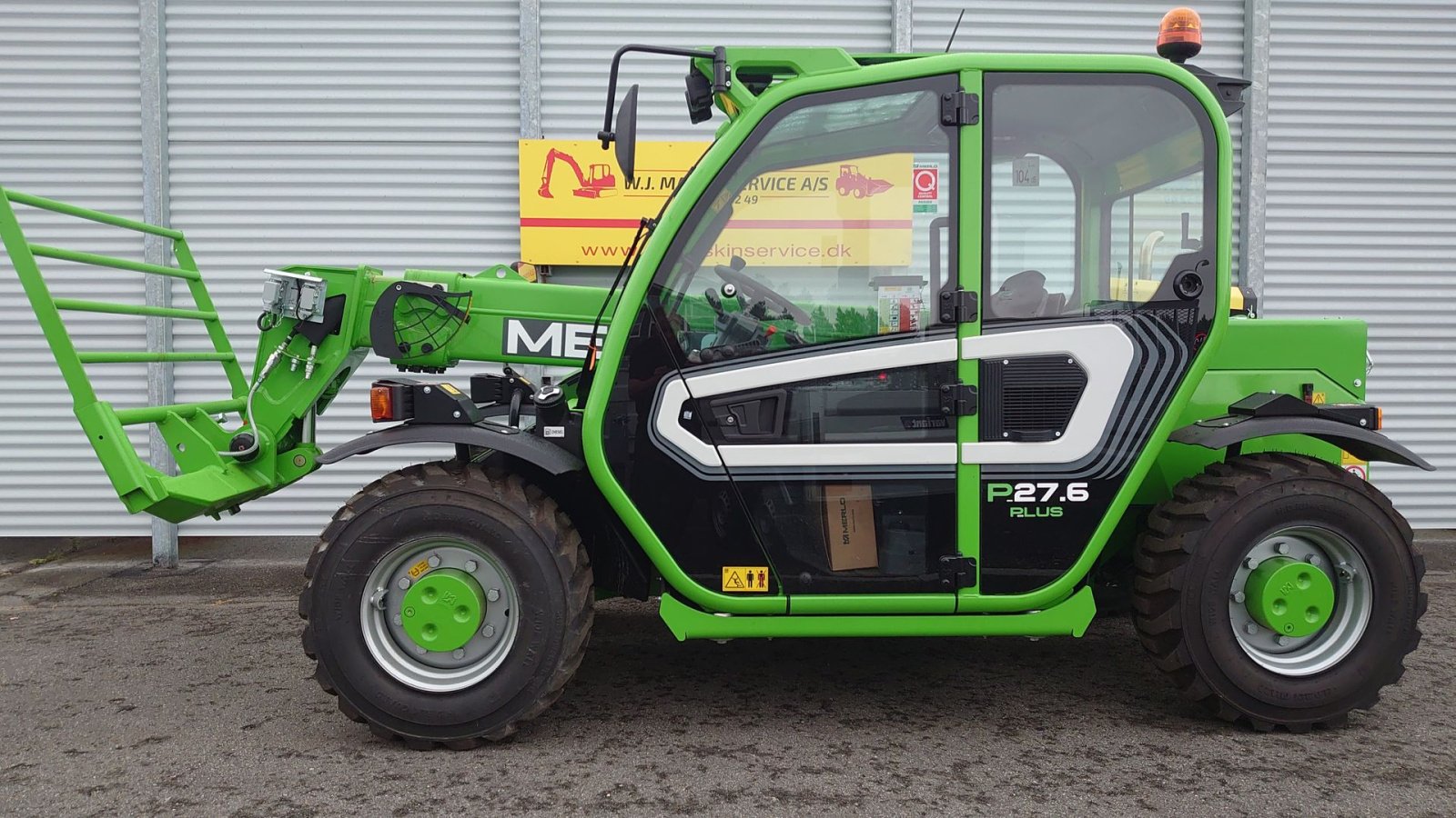 Teleskoplader typu Merlo P27.6PLUS, Gebrauchtmaschine w Nørresundby (Zdjęcie 2)