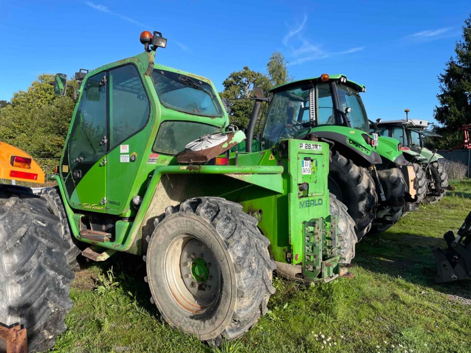 Teleskoplader van het type Merlo P28.7KT, Gebrauchtmaschine in LA SOUTERRAINE (Foto 2)