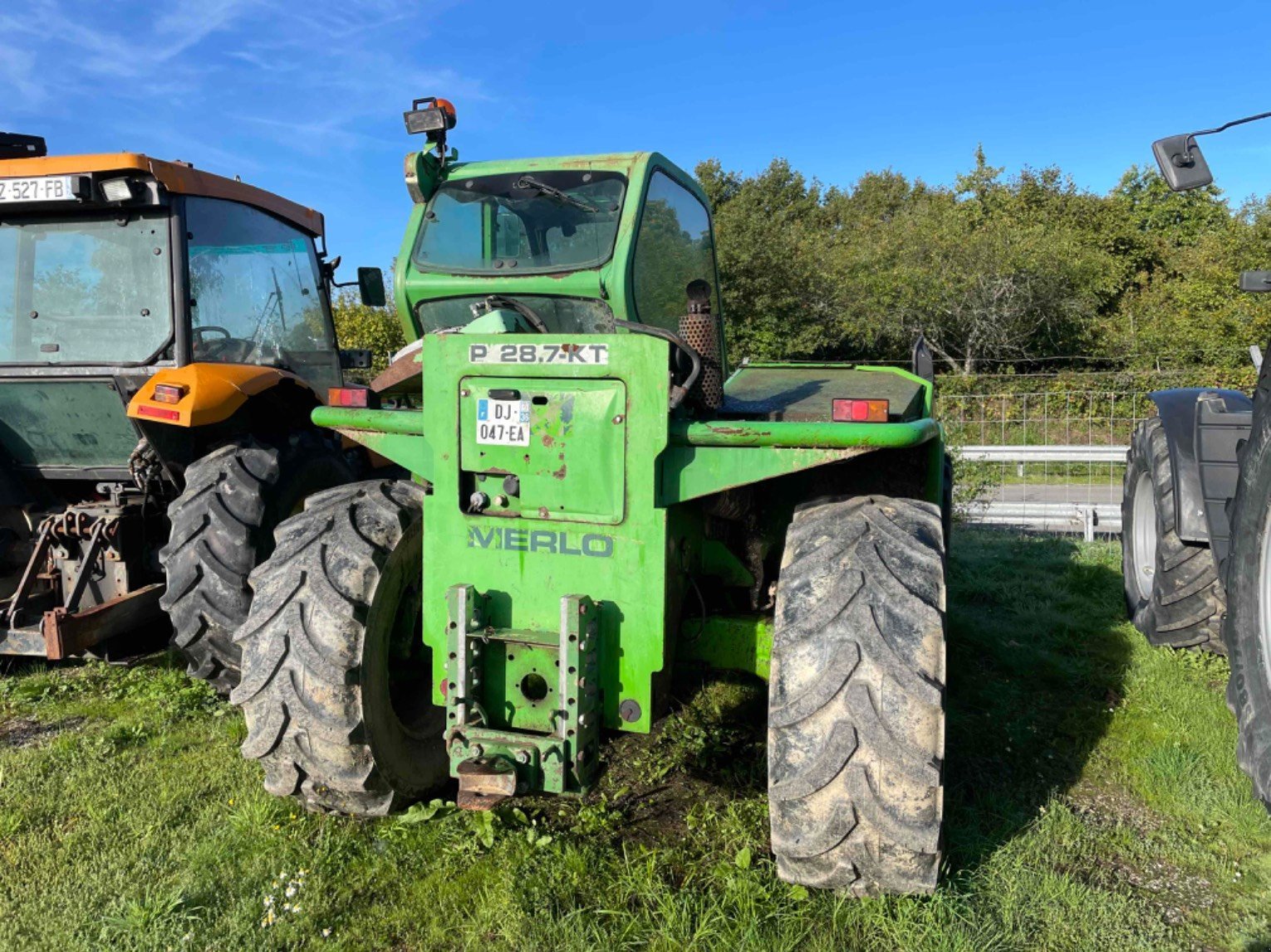 Teleskoplader van het type Merlo P28.7KT, Gebrauchtmaschine in LA SOUTERRAINE (Foto 5)