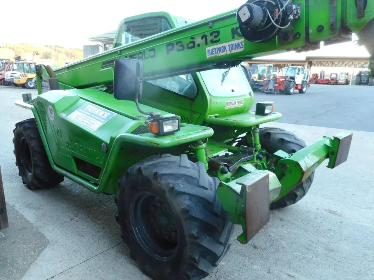 Teleskoplader del tipo Merlo p30.13 evs ( 3t -13m ) mit schaufel und gabel, Gebrauchtmaschine en ST. NIKOLAI/DR. (Imagen 5)