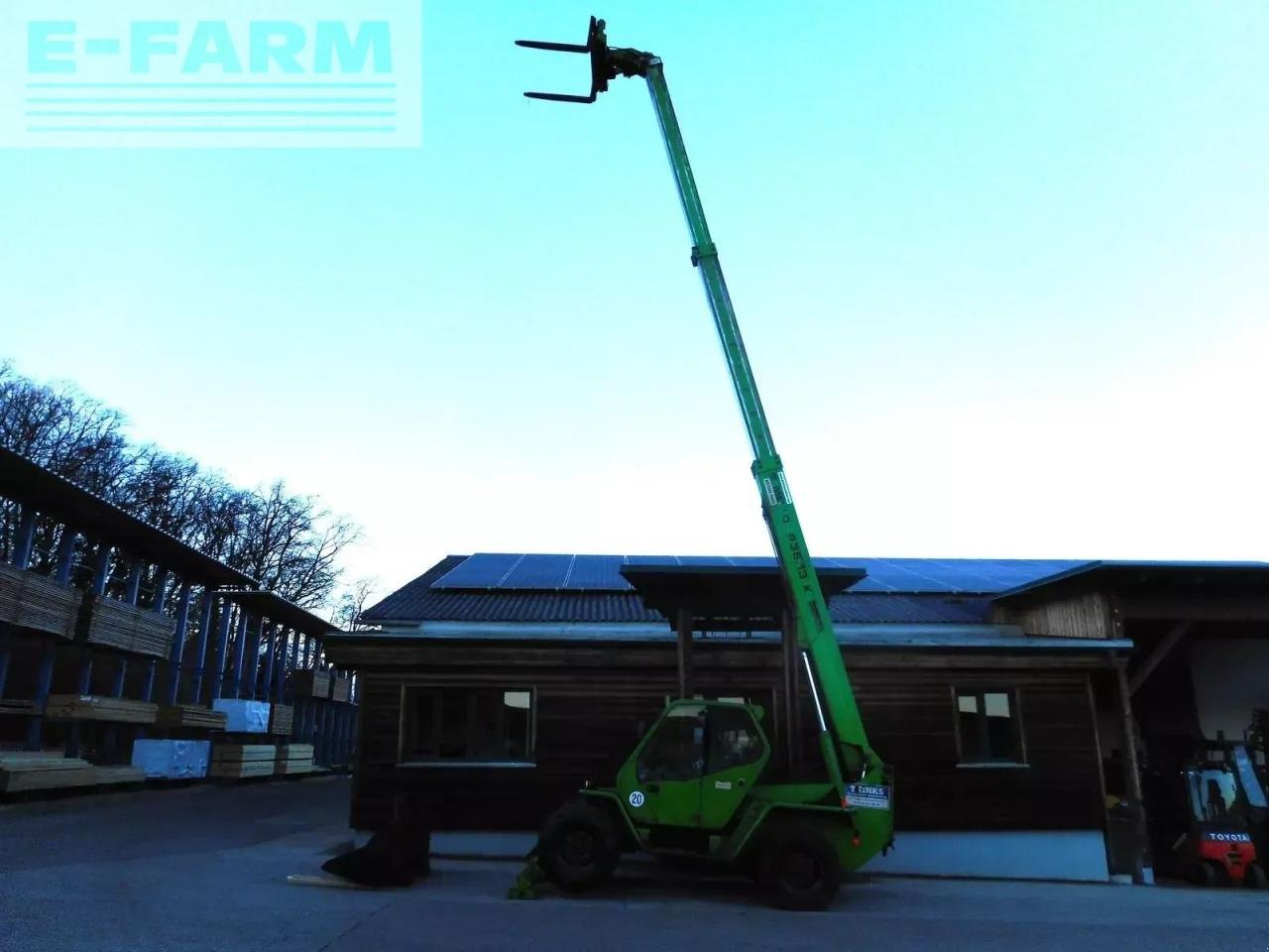 Teleskoplader del tipo Merlo p30.13 evs ( 3t -13m ) mit schaufel und gabel, Gebrauchtmaschine en ST. NIKOLAI/DR. (Imagen 16)